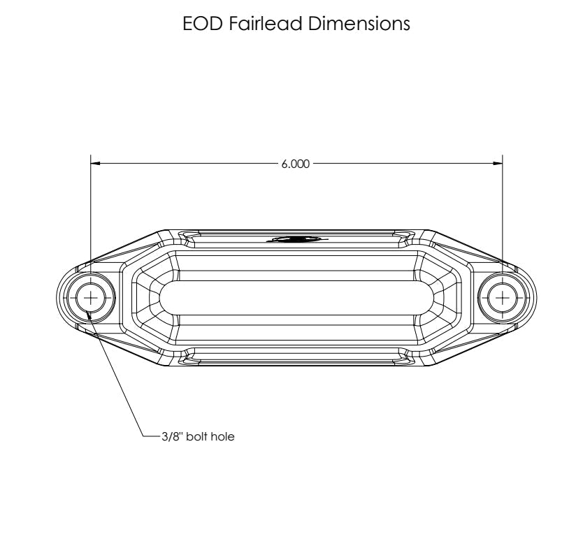 Elektric Offroad Designs UTV Winch Fairlead and Hook (Gunmetal) www.elektricoffroad.com