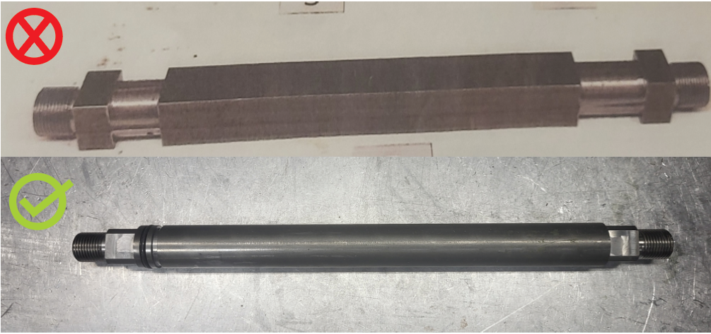 Top Swivel Block (Tiller) Gatortail