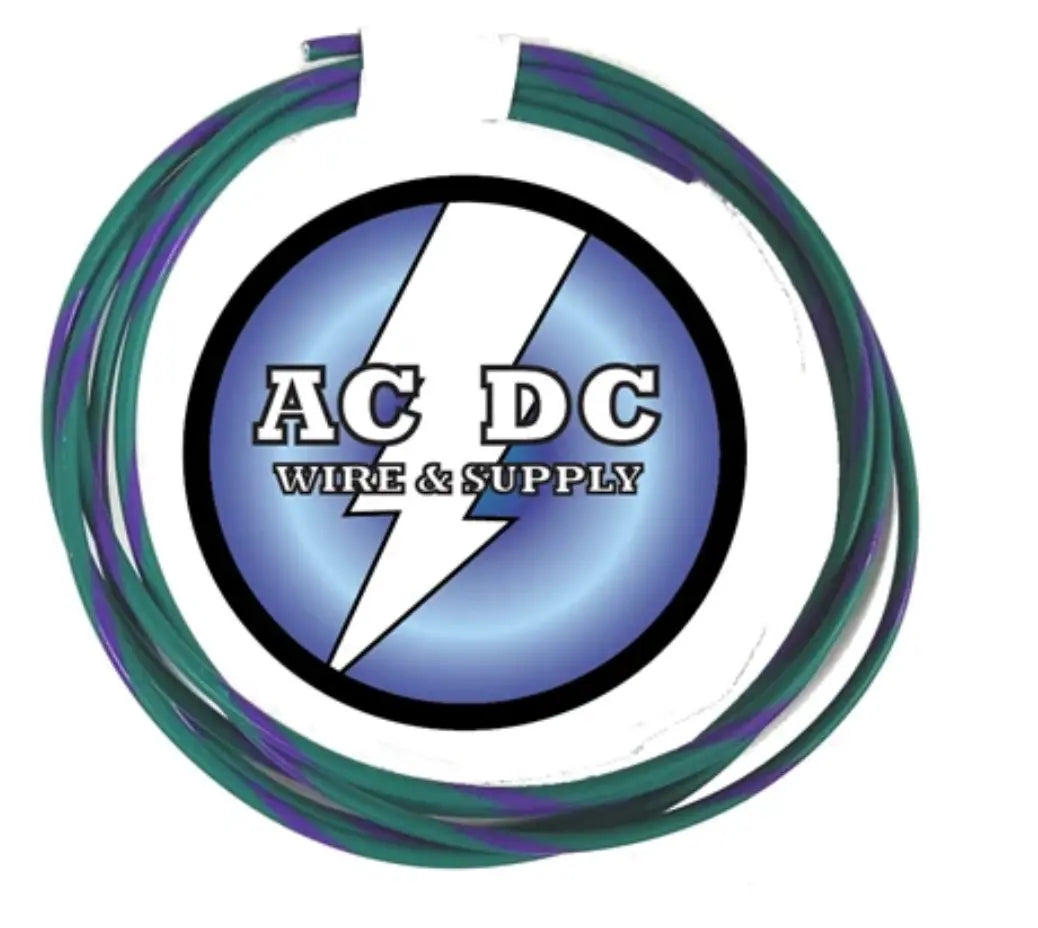 STRIPED GXL 20 AWG Automotive Wire Pure Copper Made in USA - CHOOSE YOUR COLOR - SOLD PER FT AC/DC WIRE AND SUPPLY