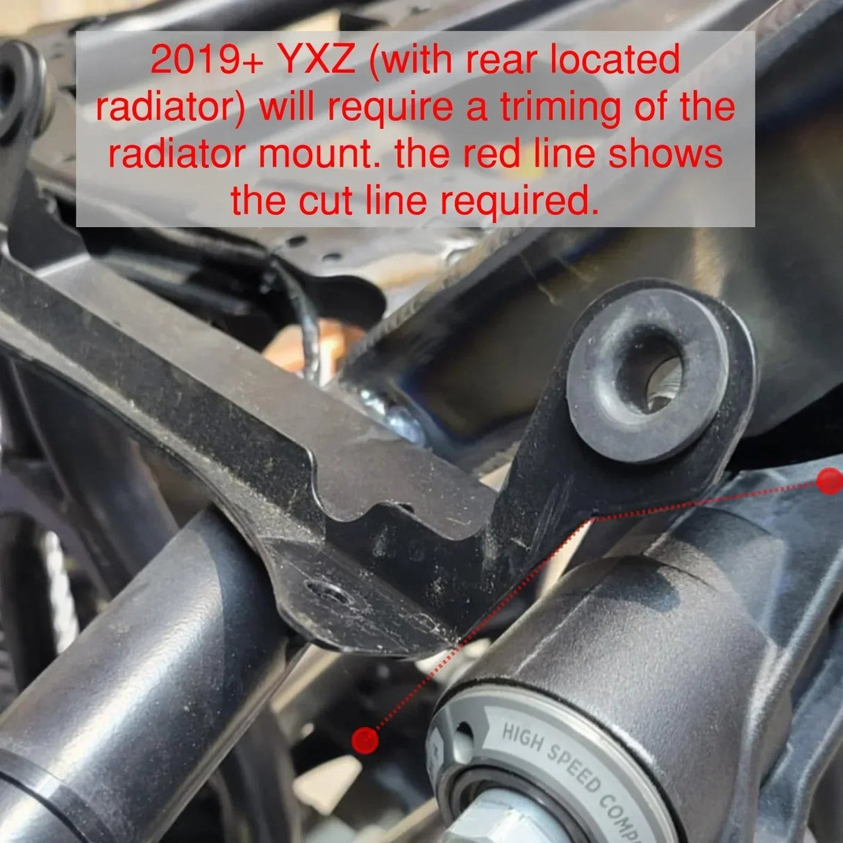 AVID YXZ XC 64" Rear Arm Kit