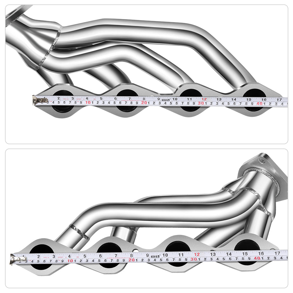 Shorty Header for 2000-2006 Chevrolet Silverado/Suburban 1500 Avalanche 1500 Tahoe丨GMC Sierra 1500/Yukon XL V8 4.8L/5.3L