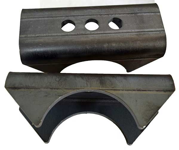 Leaf Spring Perches 3 1/4" Tube, 2 1/2" Spring 6" Long
