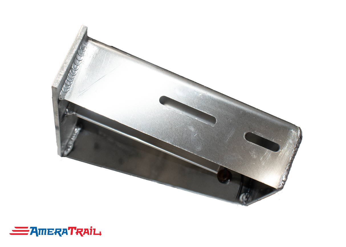 Classic Front STARBOARD Side I Beam Trailer Step, Secures Fender, Includes Non-Skid Reflective Tape, and Led Light