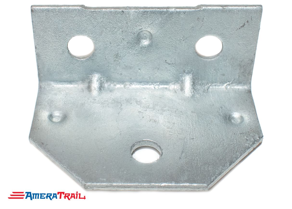 Angled Swivel Bracket for Adjustable Bunks - 1/8" Galvanized Steel