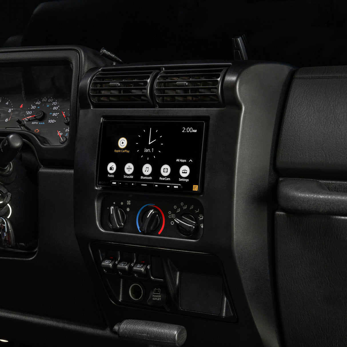 Sony XAV-9000ES Plug and Play Bundle | '03 - '06 TJ Wrangler