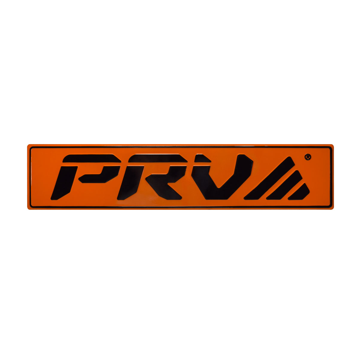 PRV Orange Car Tag PRV Audio