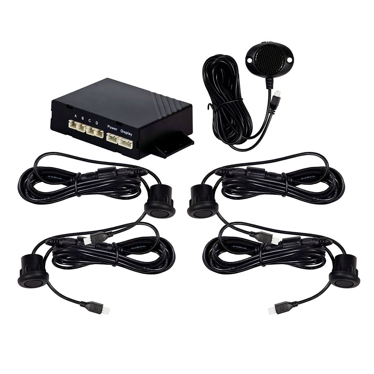 iBEAM TE-BR4PSK Rubber Rear Parking Assist Kit iBEAM