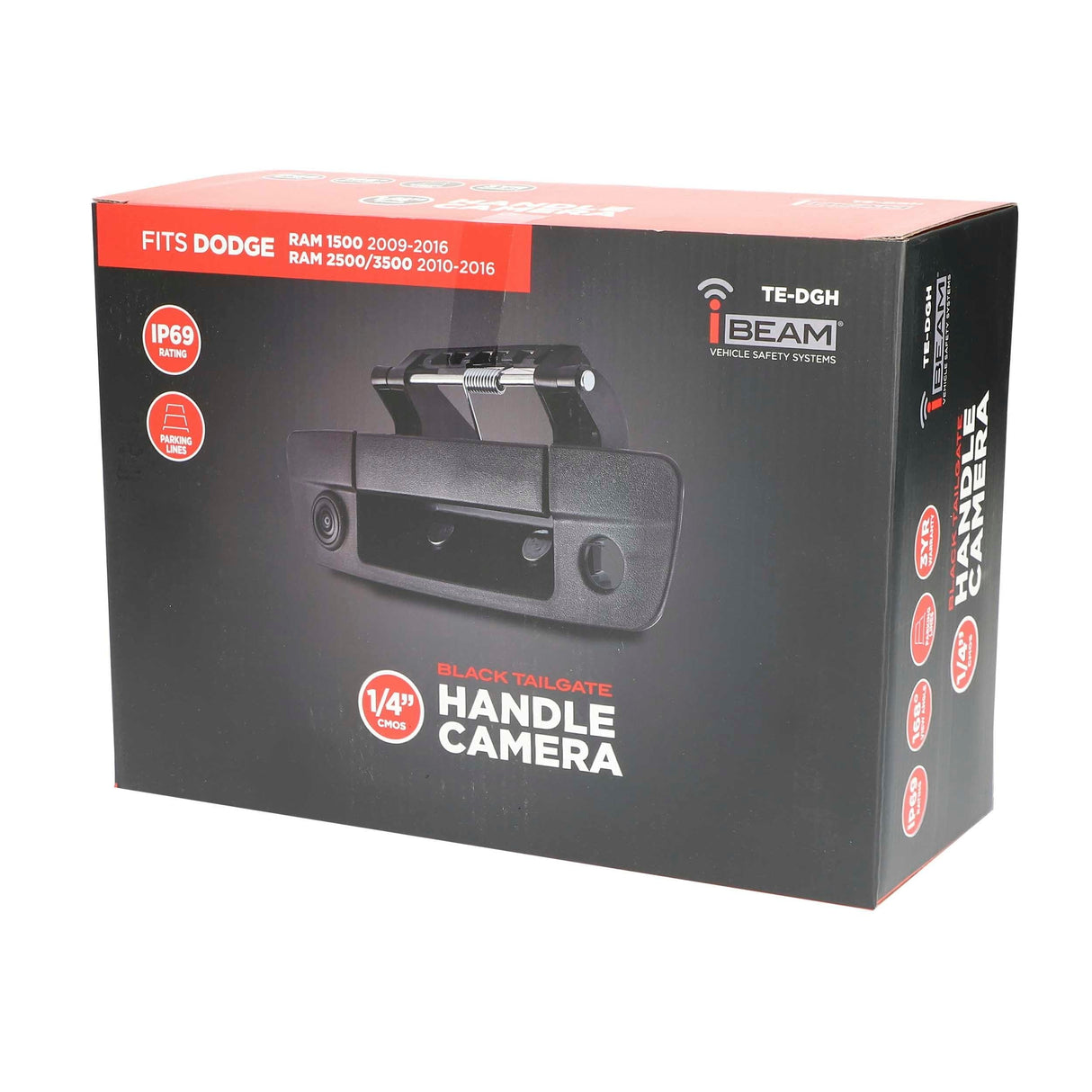 iBEAM TE-DGH Ram Factory Replacement Tailgate Handle Camera iBEAM