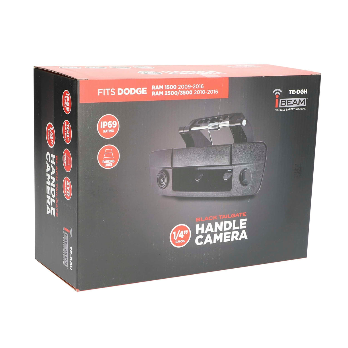 iBEAM TE-DGH Ram Factory Replacement Tailgate Handle Camera iBEAM
