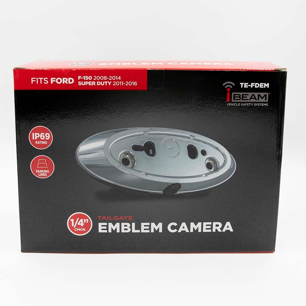 iBEAM TE-FDEM Ford Trucks Emblem Camera 2003-2017 iBEAM