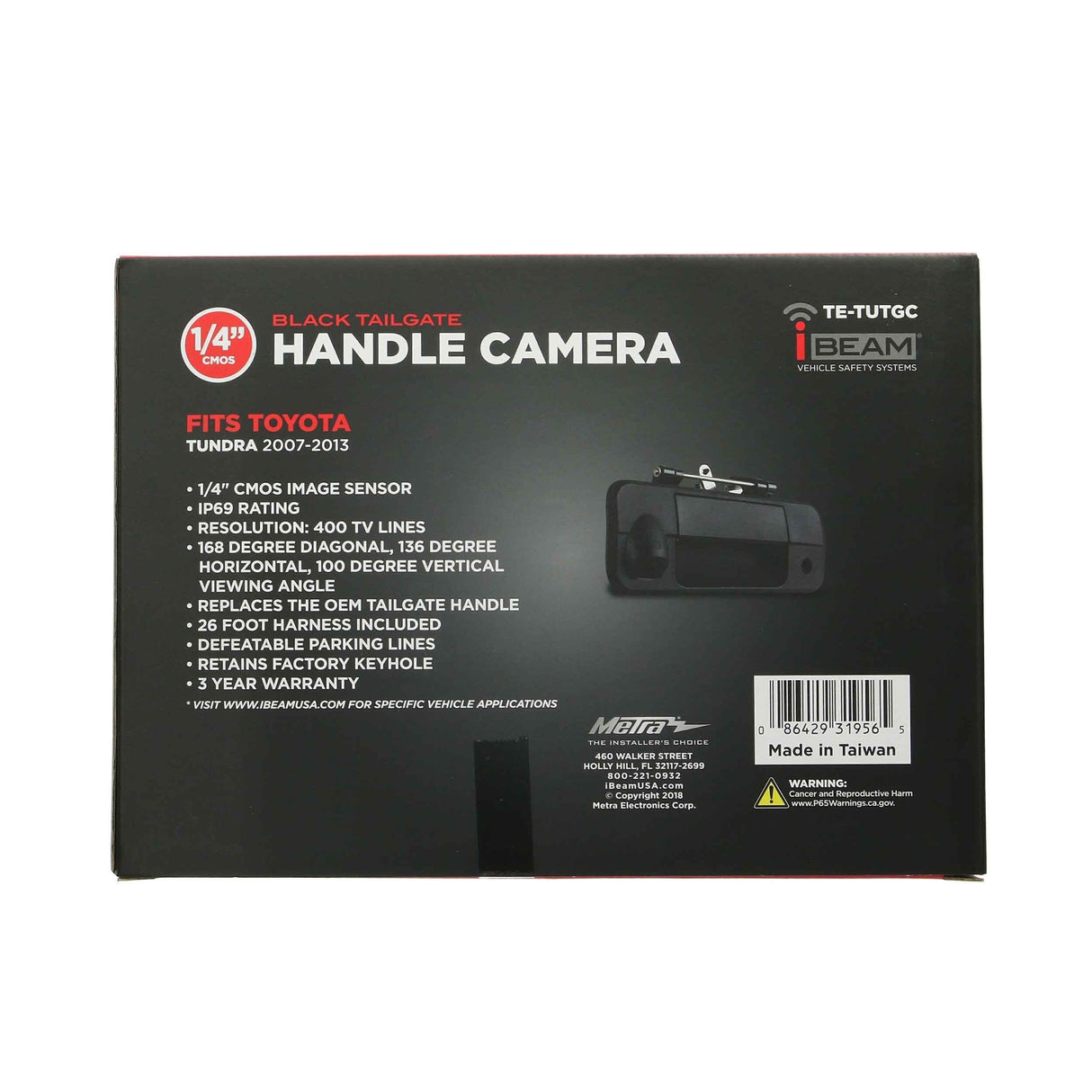 iBEAM TE-TUTGC Toyota Tundra Tailgate Handle Camera iBEAM
