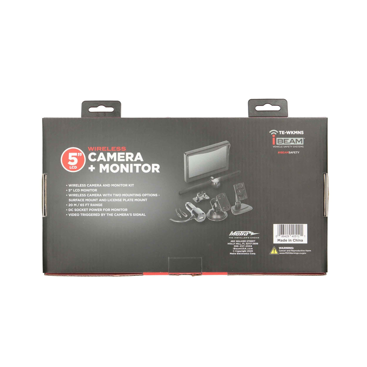 iBEAM TE-WKMN5 Wireless Monitor and Camera Kit - 5 Inch iBEAM