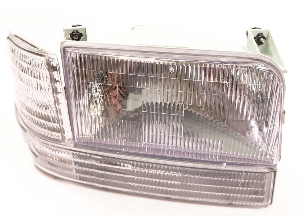 Complete Performance Six Piece Clear Diffused Headlight Kit - 1992-1997 Ford F-Series Complete Performance