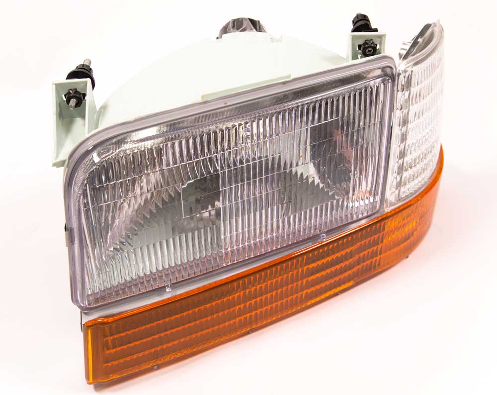 Complete Performance Six Piece Factory Style Headlight Kit - 1992-1997 Ford F-Series & Bronco Complete Performance