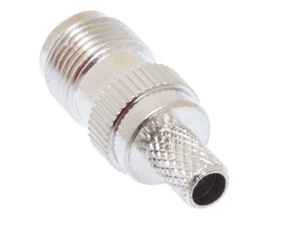 TNC Female Crimp Connector – Fits LMR-240 Coax Cable (50 Ohm) TekShack