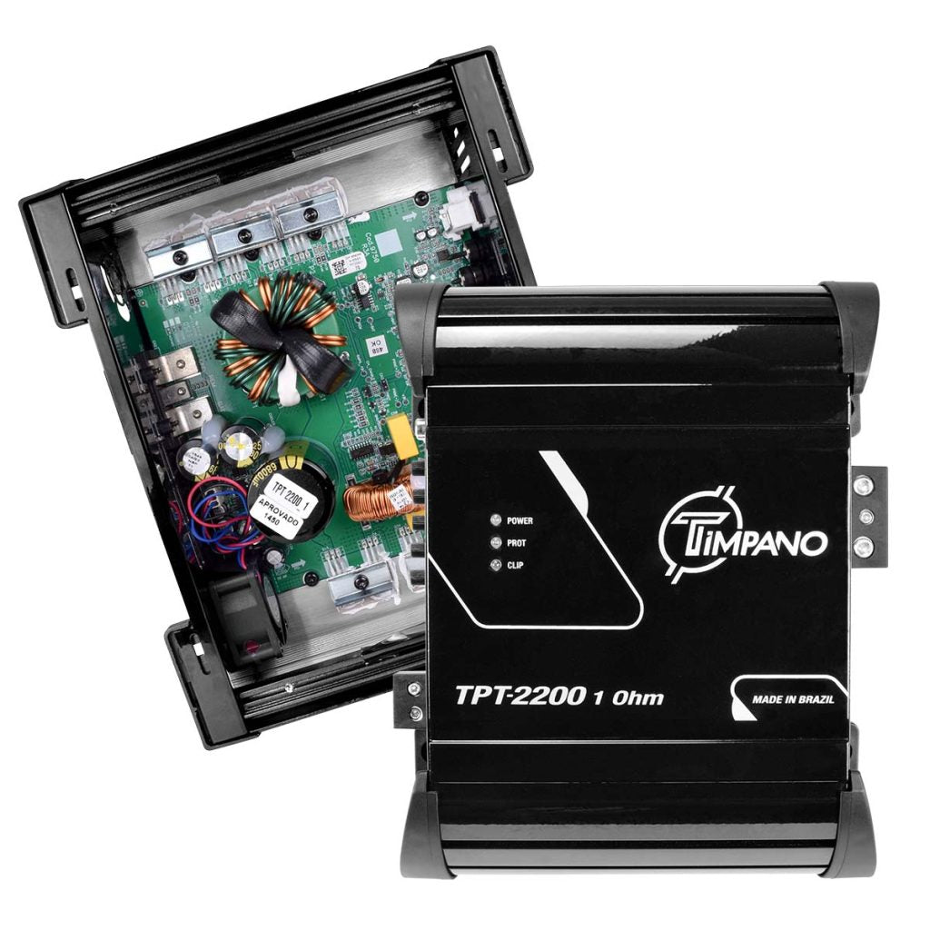 Timpano 2200 Watts Car Audio Amplifier Fullrange TPT-2200 1 Ohm Timpano