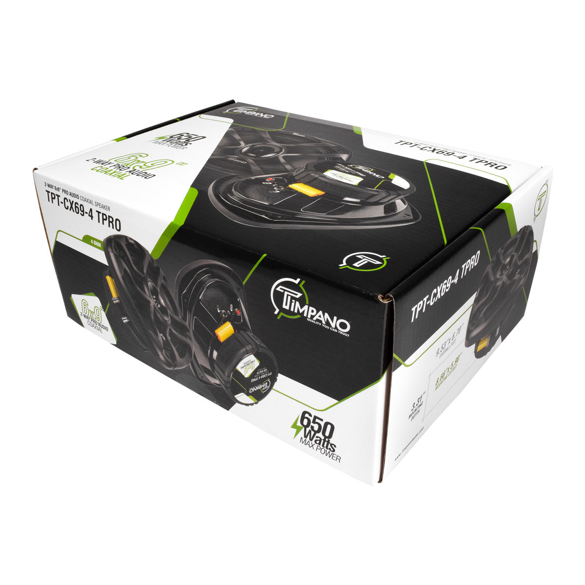 TPT-CX69-4 TPRO Coaxial Timpano Audio