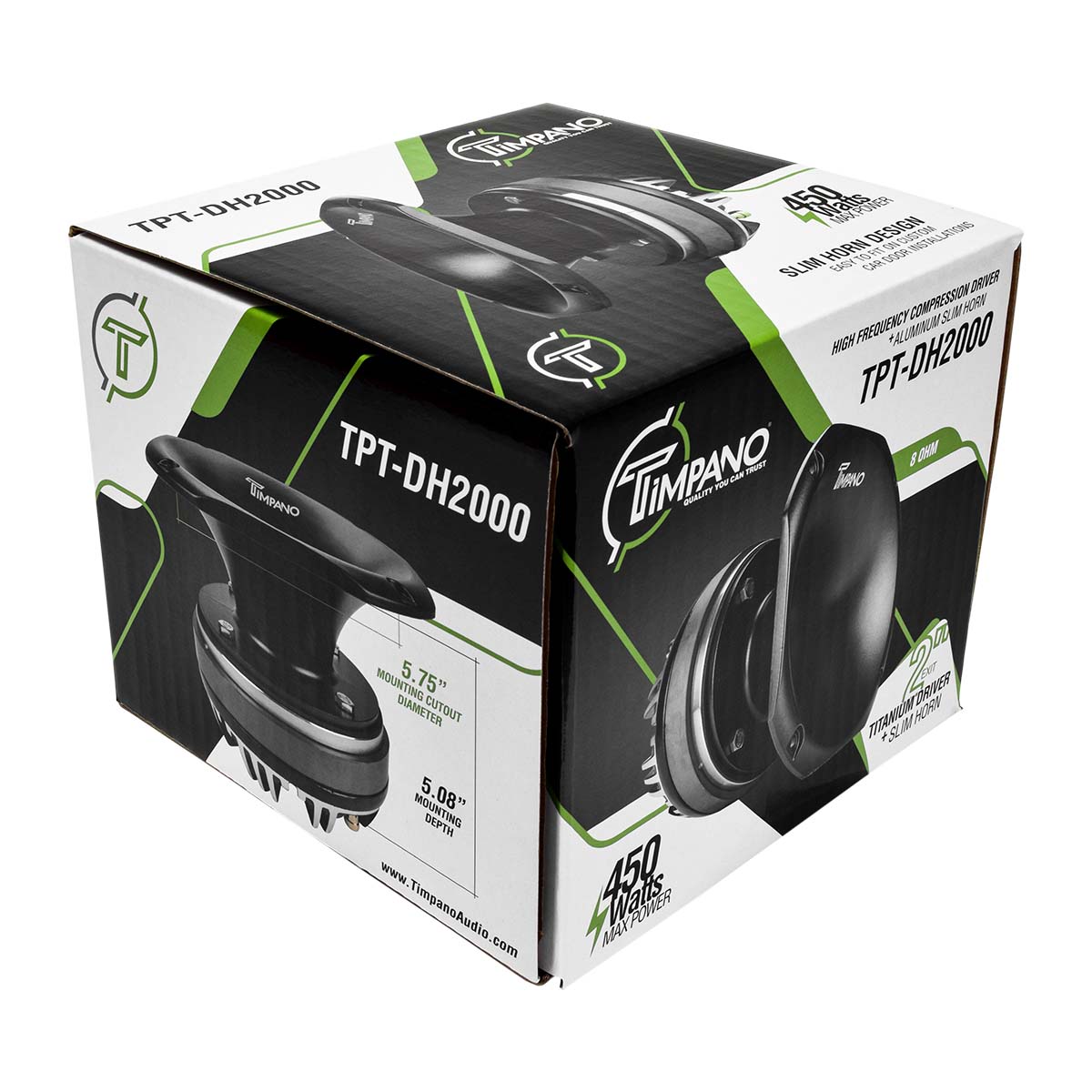 TPT-DH2000 Driver + Horn Combo Timpano Audio