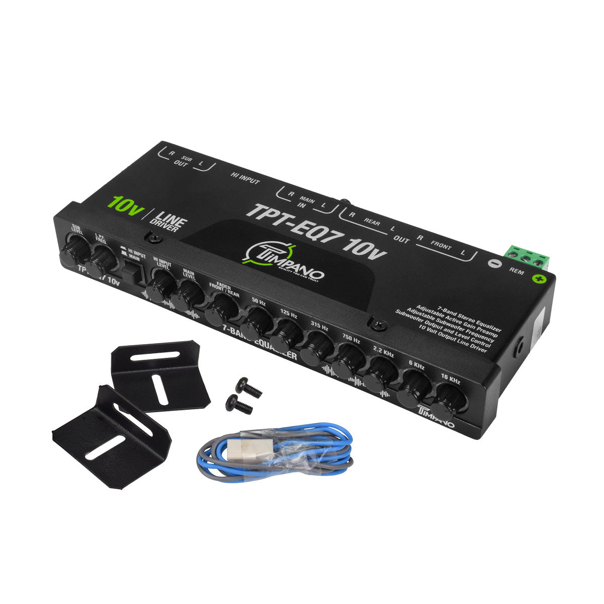 TPT-EQ7 10v Equalizer Timpano Audio