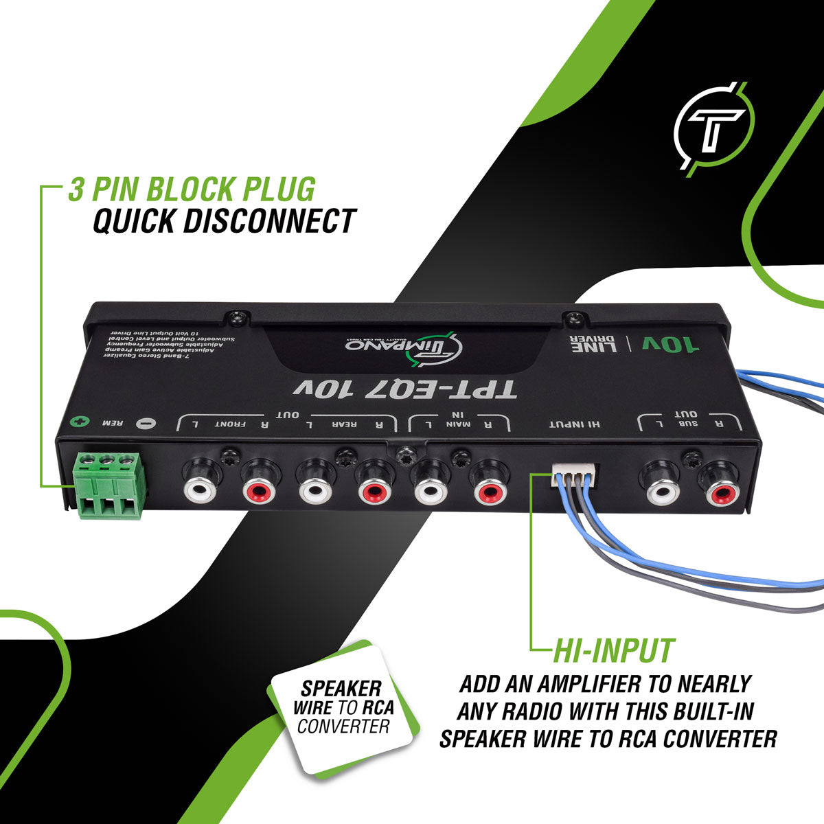 TPT-EQ7 10v Timpano
