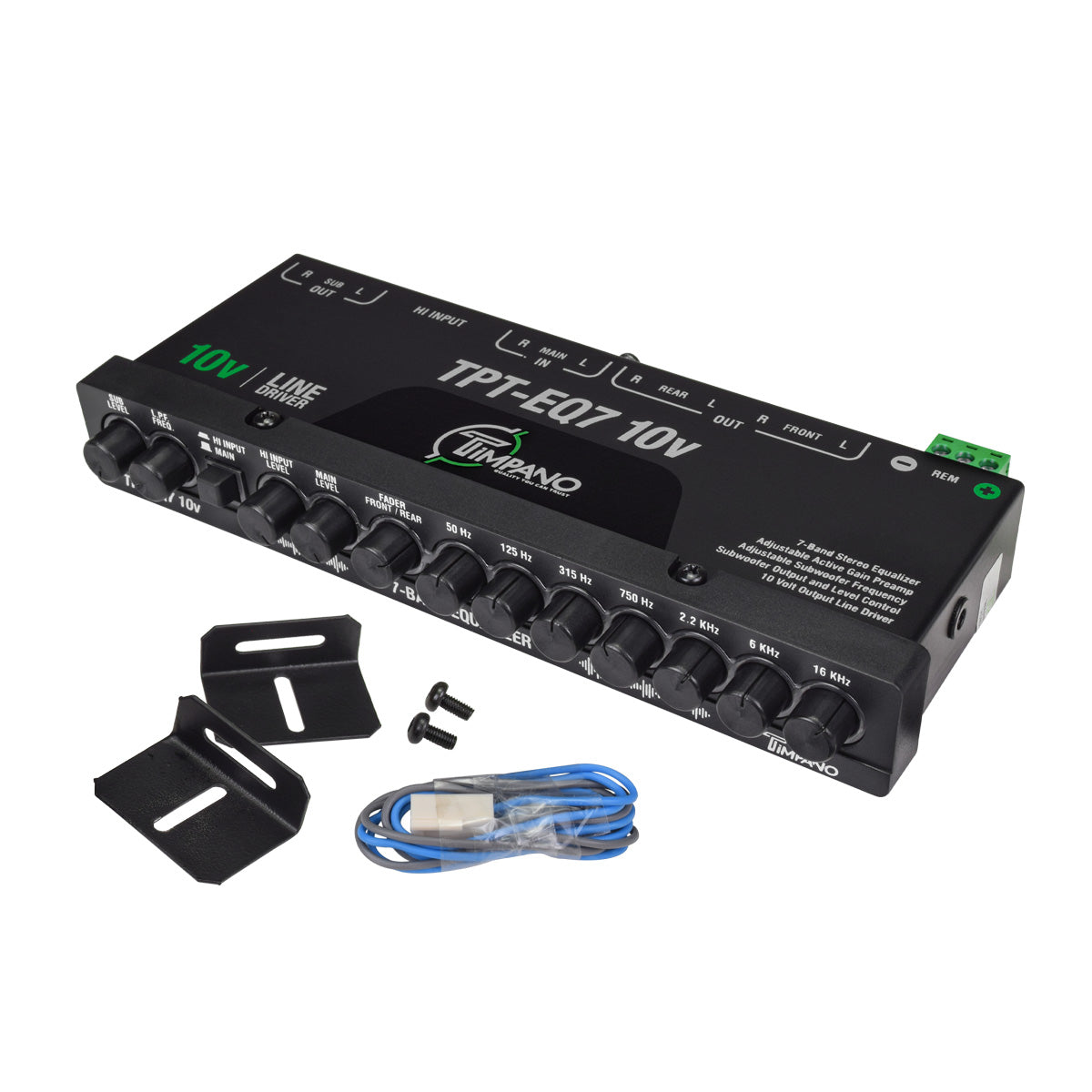 TPT-EQ7 10v Timpano