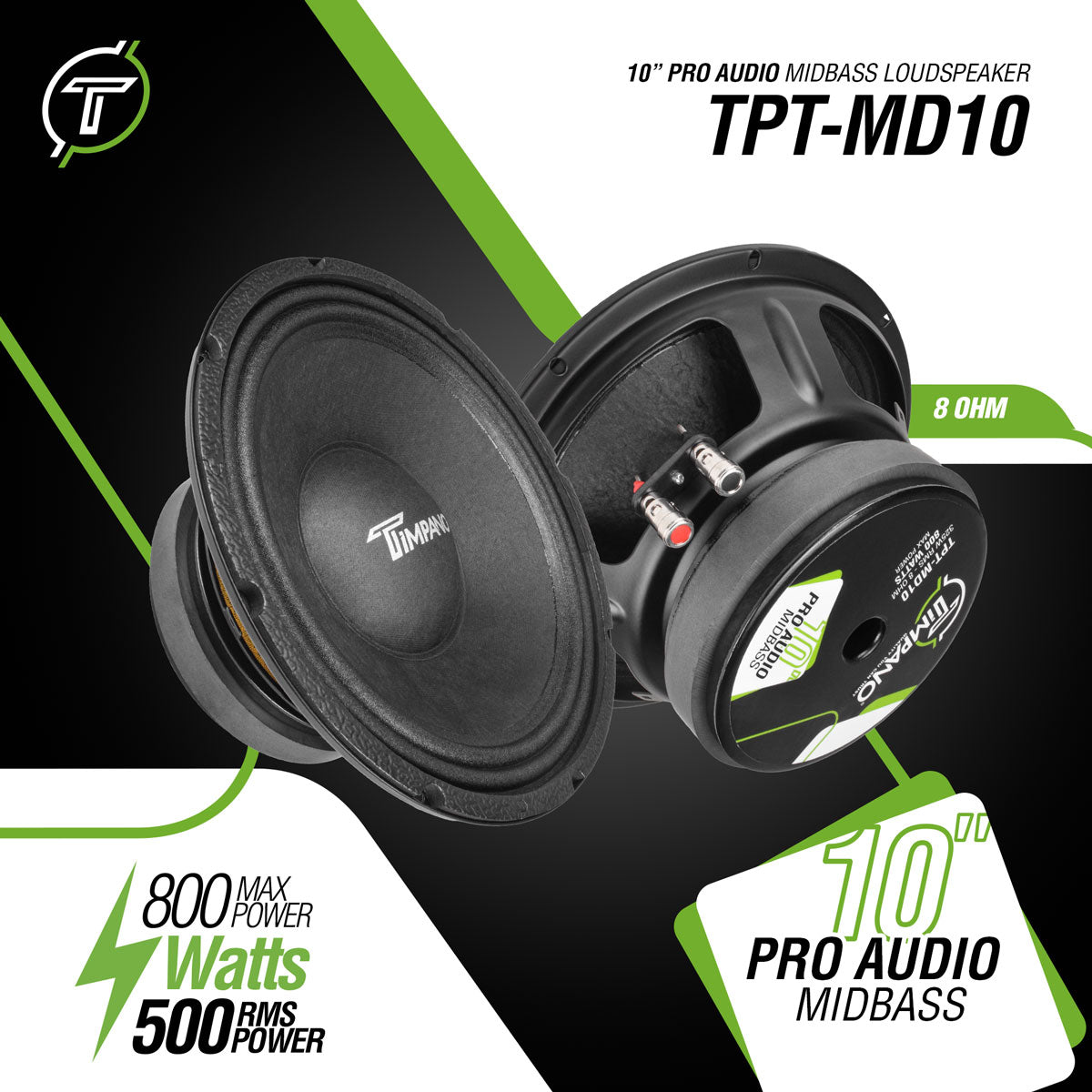 TPT-MD10 Midbass Timpano Audio