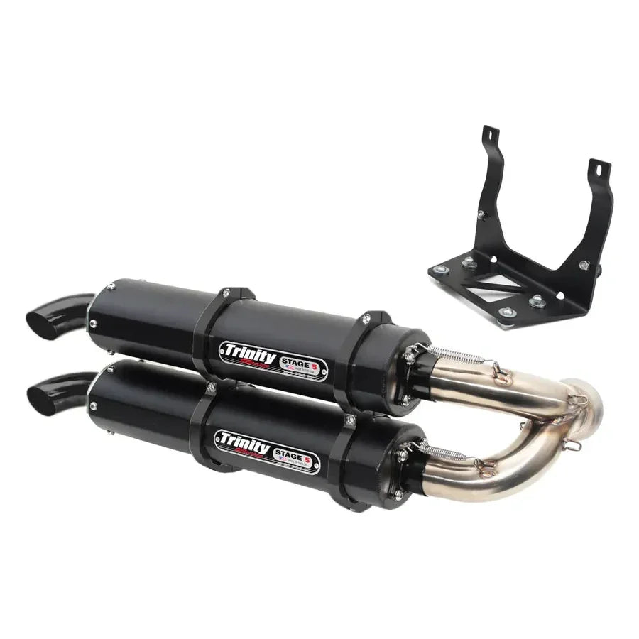 Trinity Racing - 2017+ Maverick X3 Slip on Exhaust
