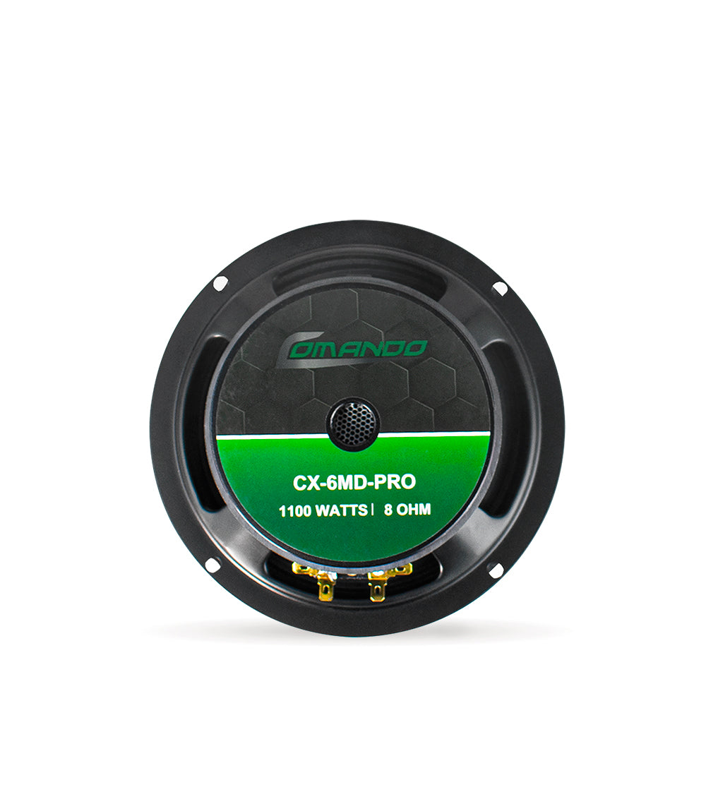 CX-6MD-PRO | 6.5'' | 1100W MAX | 8Ω Comando Audio