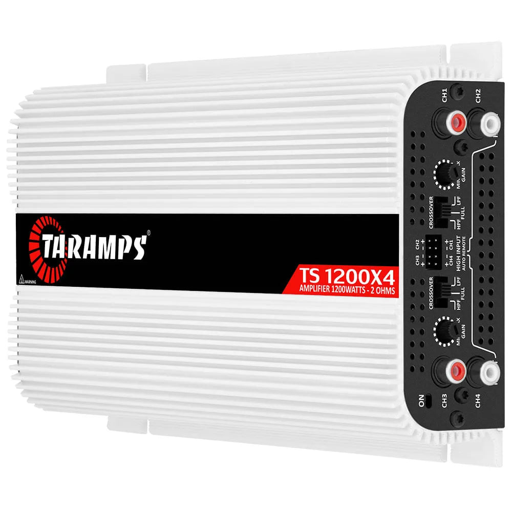 Taramps TS1200X4 V2 1200W RMS 4-Channel Amplifier 2-Ohm Taramps