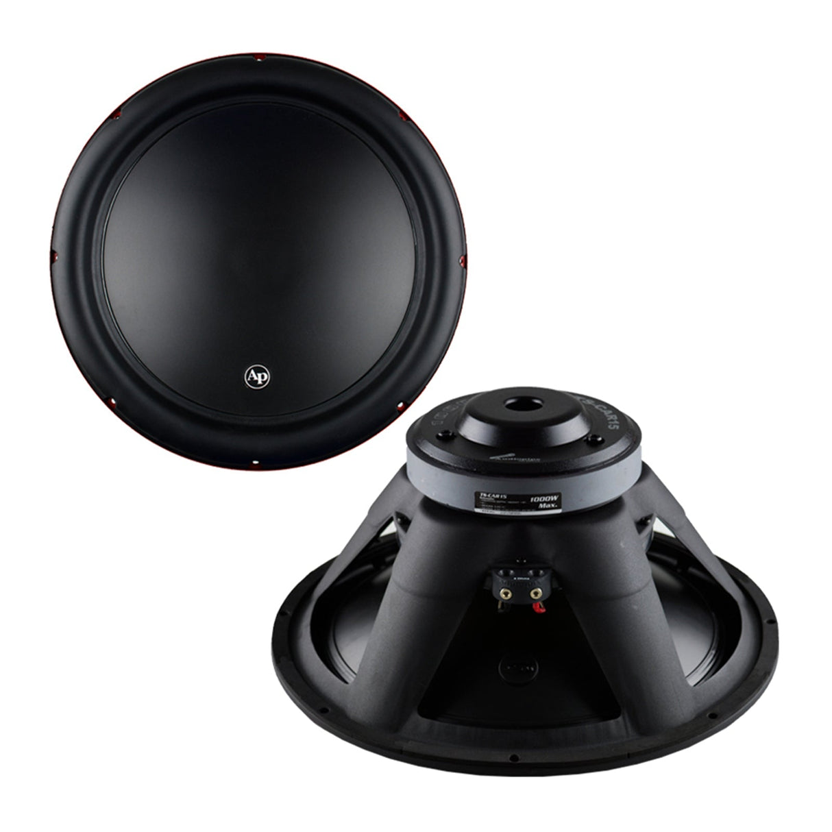 TS-CAR15 15” Edge Extension Technology PP Cone Woofer, Sold individually Audiopipe