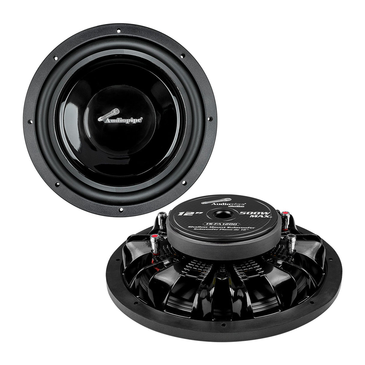 12” Shallow Mount Subwoofer (TS-FA1200) Audiopipe