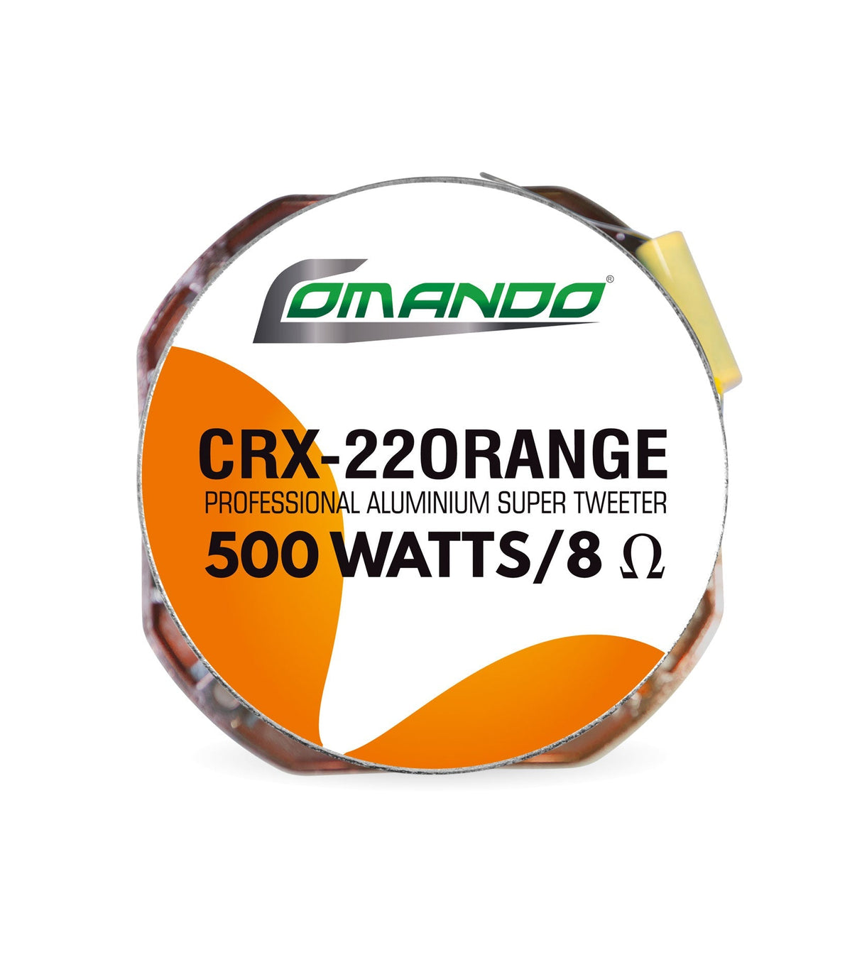 CRX-22ORANGE | 1.5'' 500W MAX. | 8Ω Comando Audio