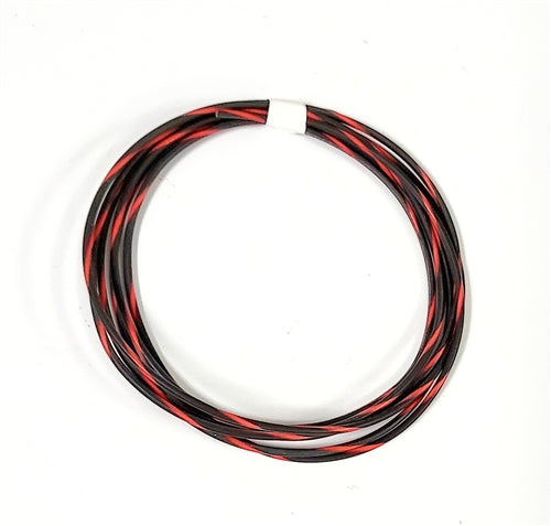 TXL 18 AWG AUTOMOTIVE WIRE BLACK W/ RED STRIPE