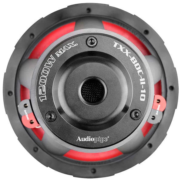 Audiopipe TXX-BDC-II-10 10" 600W RMS Subwoofer DVC 4-Ohm Audiopipe
