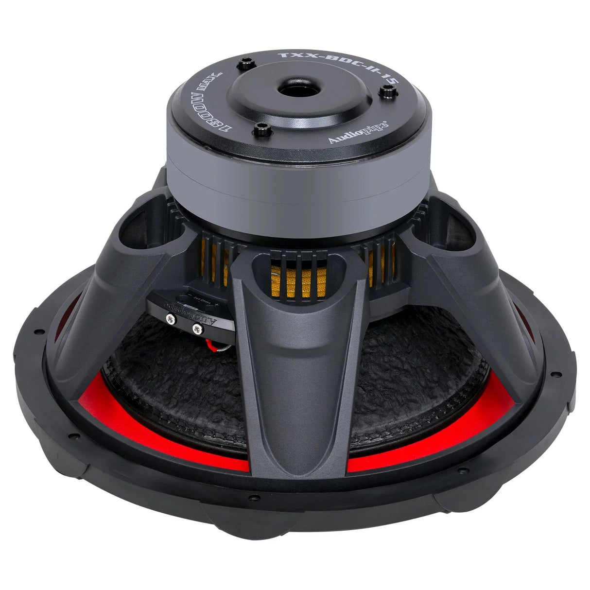 Audiopipe TXX-BDC-II-15 | 15“ 900W RMS Double Stack Composite Cone Subwoofer Audiopipe