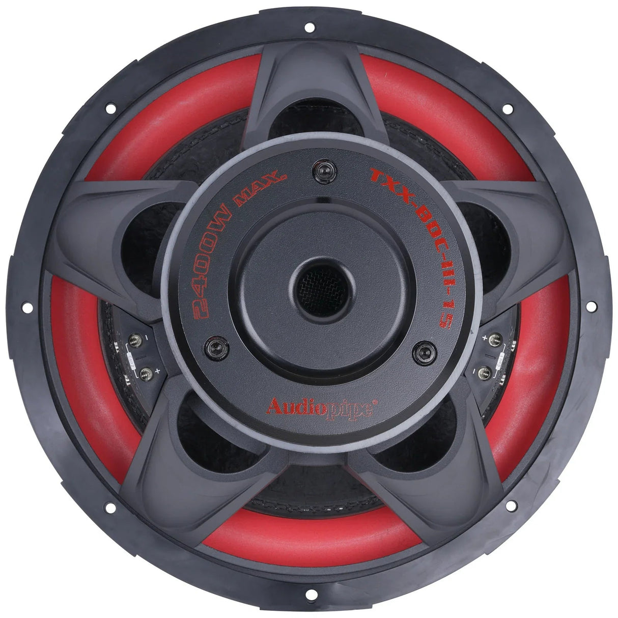 Audiopipe TXX-BDC-III-15 | 15" 1200 RMS Triple Stack Composite Cone Subwoofer Audiopipe