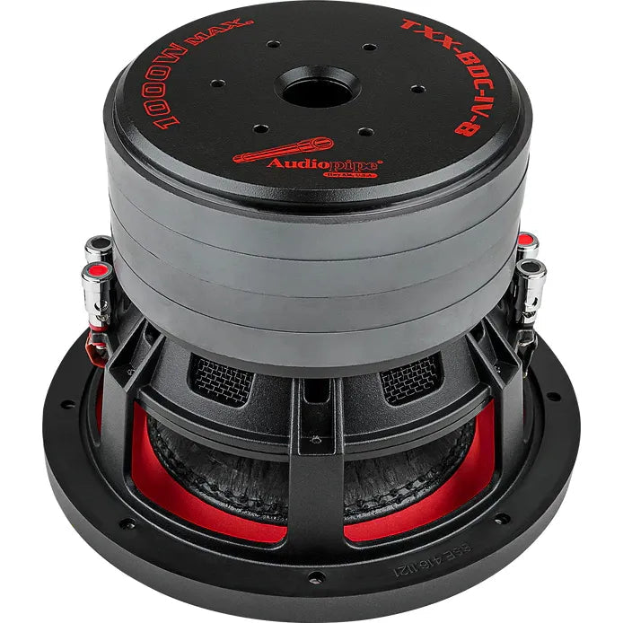 Audiopipe TXX-BDC-IV-8 8" 500W RMS Subwoofer DVC 4-Ohm Audiopipe