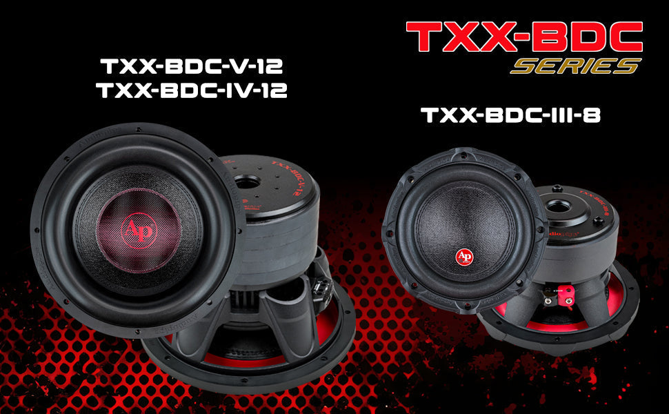 8" Triple Stack Composite Cone Subwoofer (TXX-BDC-III-8) Audiopipe