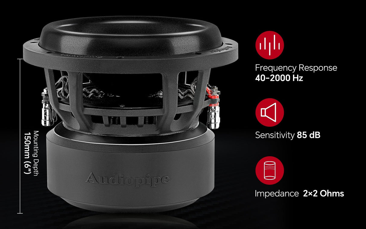 8" Competition Subwoofer (TXX-BDX-8D2) Audiopipe