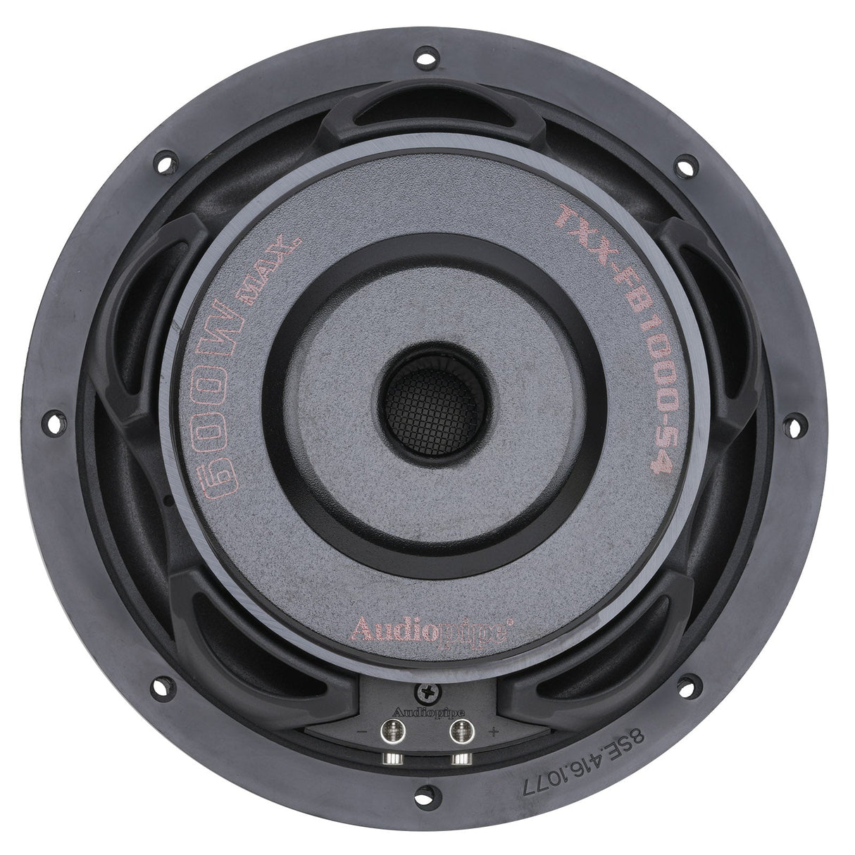 10" Shallow Mount Subwoofer,Single 4 Ohms Woofer (TXX-FB1000-S4) Audiopipe