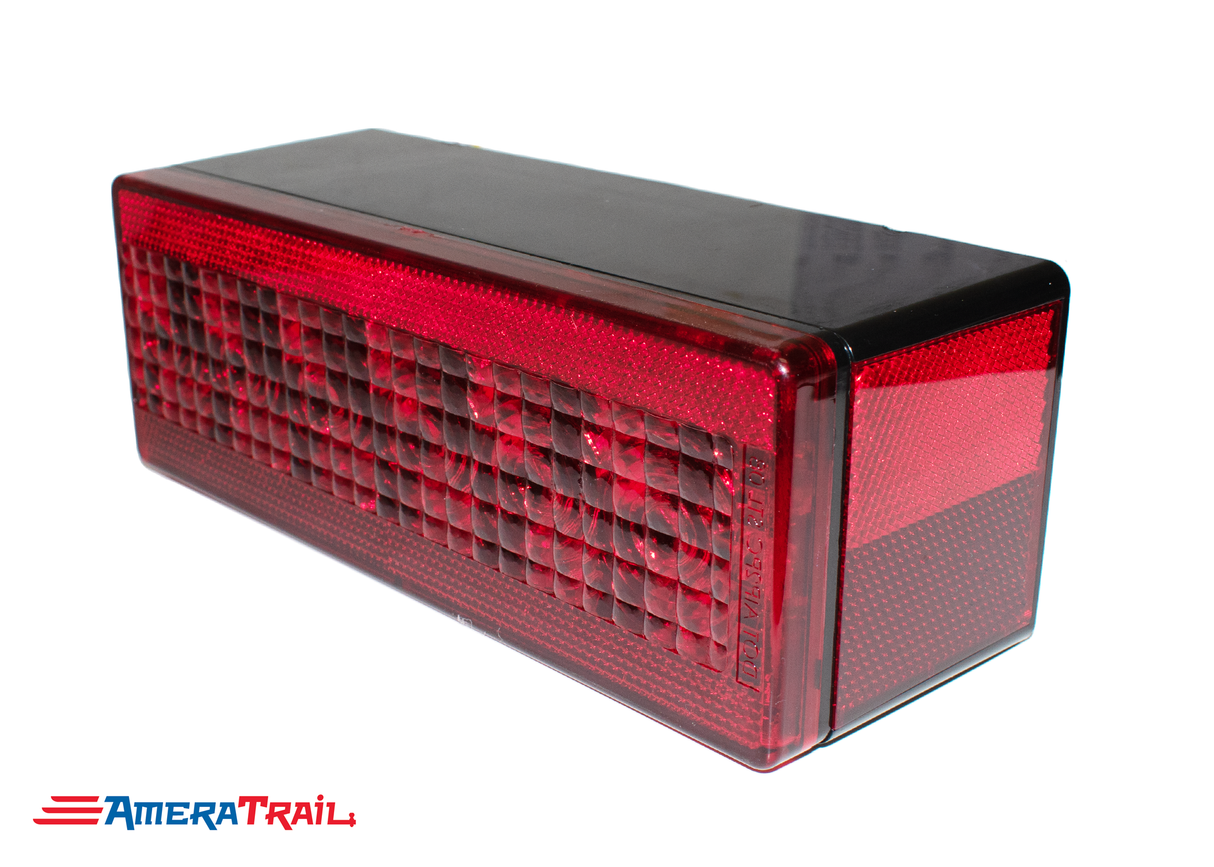 Low Profile Multi-Function LED Taillight, PASSENGER, Stop / Turn / Tail / Side Reflector - Tecniq