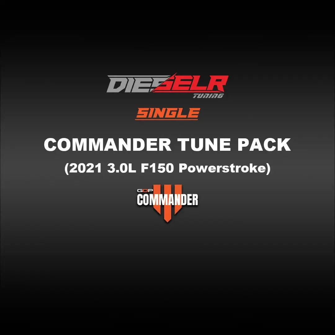 DIESELR Commander Tune Files (2021 F-150 Powerstroke 3.0L)
