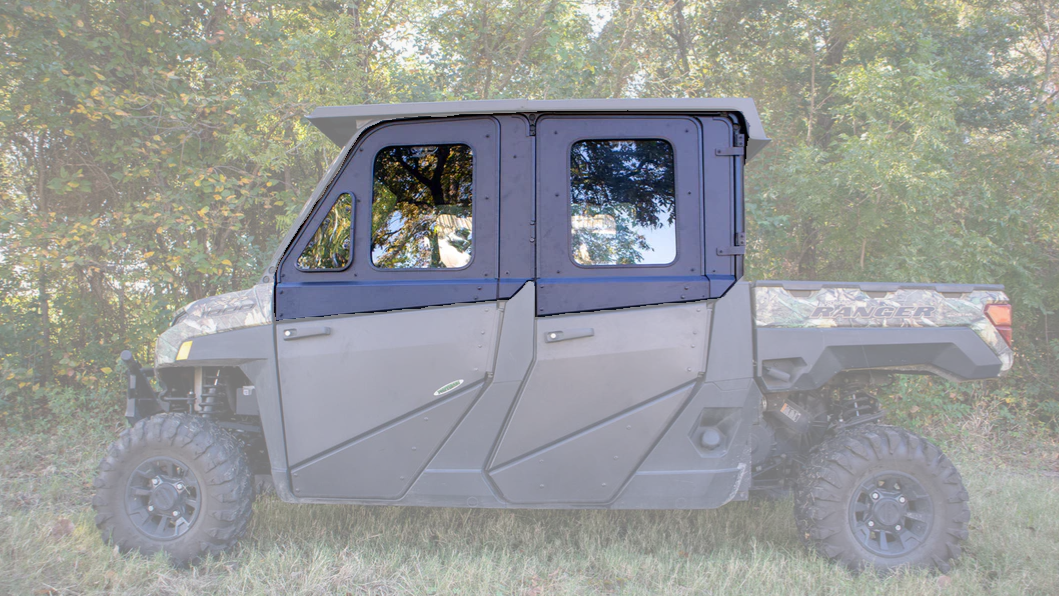 Upper Half Door Attachment 2020-2026 Polaris Ranger Crew 1000 Fortress Pro