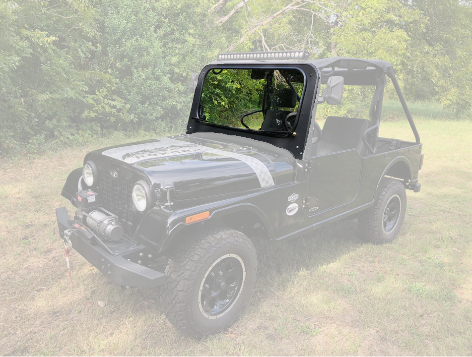 Fixed Windshield 2018-2026 Roxor Roxor Fortress Pro