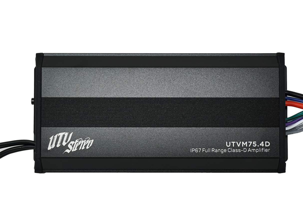 M-Series 600W 4-Channel Amplifier | UTVM-75.4D KAWASAKI UTV Stereo