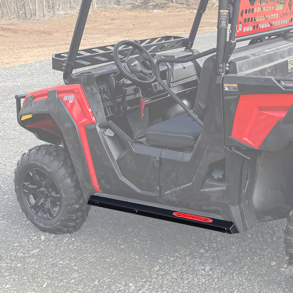 Tracker 800SX Nerf Rails (3-seat)