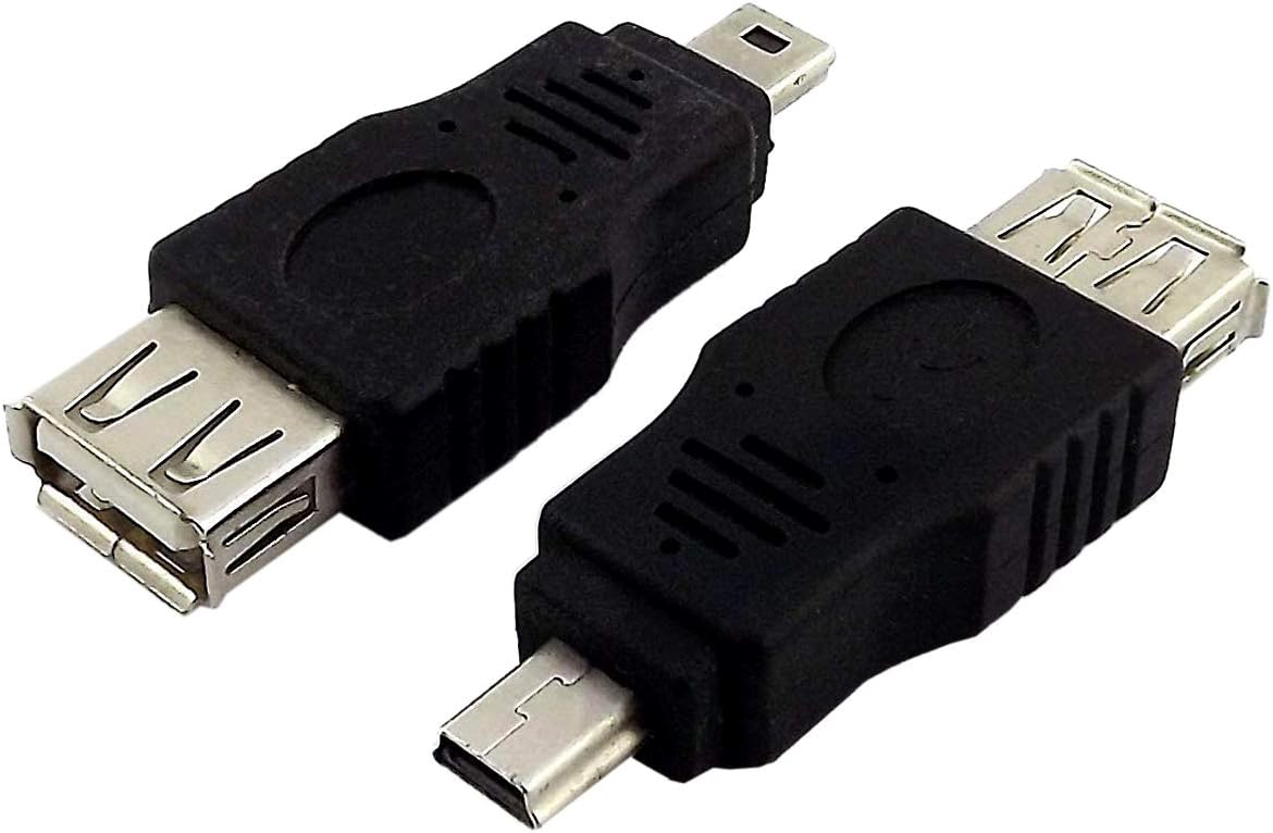 USB Female to Mini male Adapter TekShack
