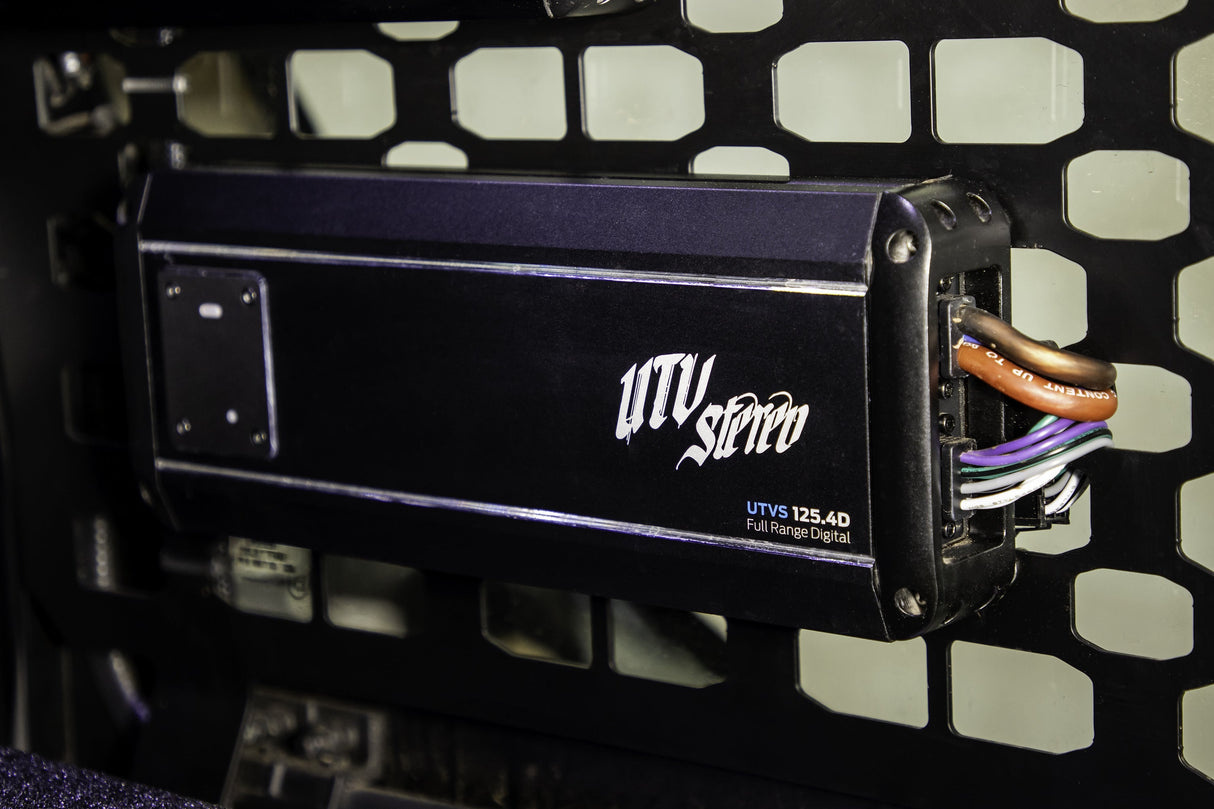 Signature Series 800W 4-Channel Amplifier | UTVS125.4D UTV Stereo