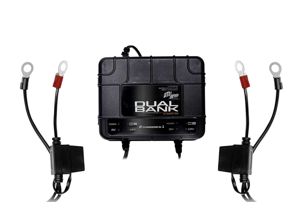 Dual-Bank Battery Charger / Maintainer | UTVS-BCM2