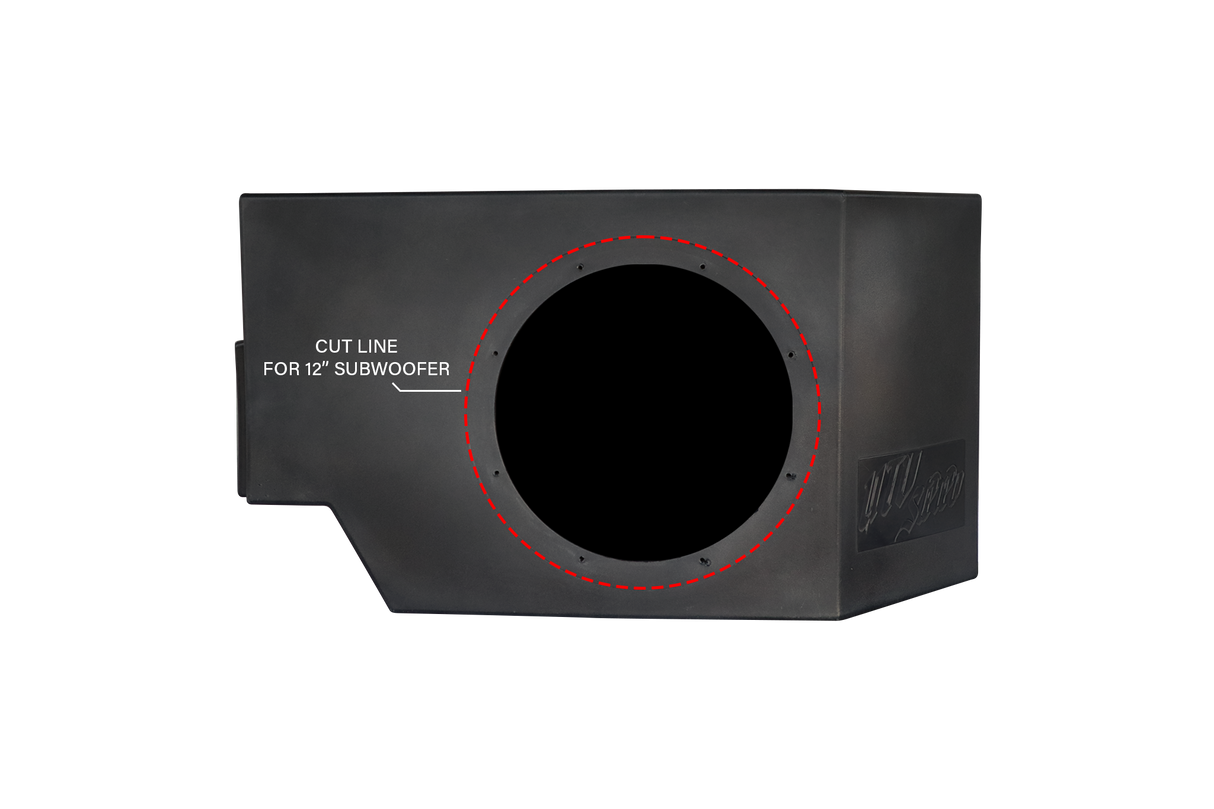 Can-Am® Defender HD10 1000W Single Passenger Side 10" Subwoofer Kit | UTVS-DEF-SUB-1000 UTV Stereo